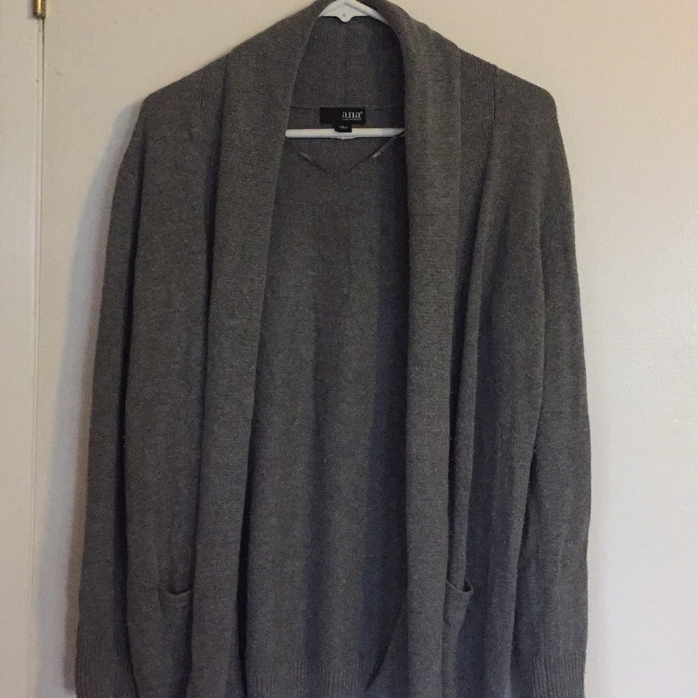 a.n.a Coziest gray cardigan!